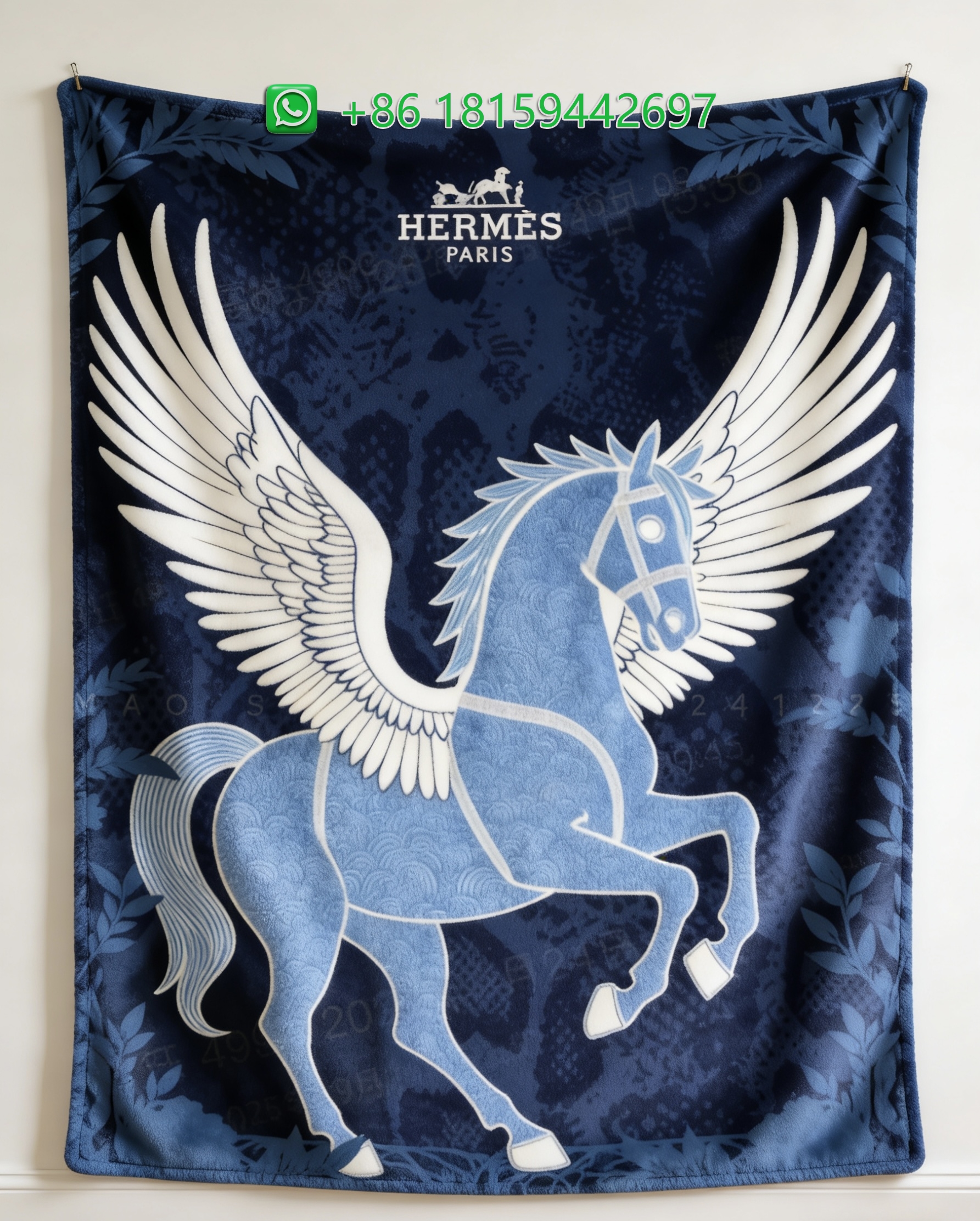 Hermes Throw Blankets